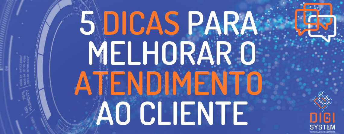 Infográfico 5 dicas para melhorar o atendimento ao cliente